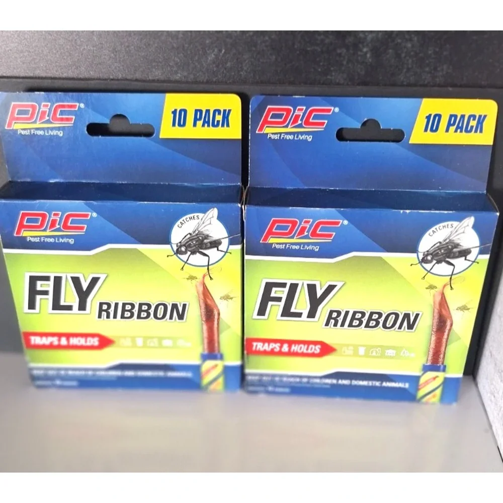 Paper Fly Trap, PIC Fly Ribbon10-Pack